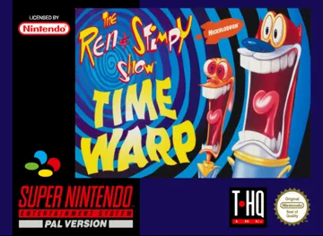 Ren & Stimpy Show, The - Time Warp (Europe) box cover front